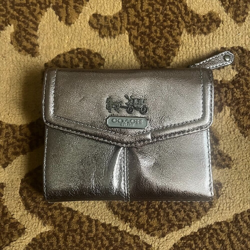 COACH Vintage Metallic Wallet